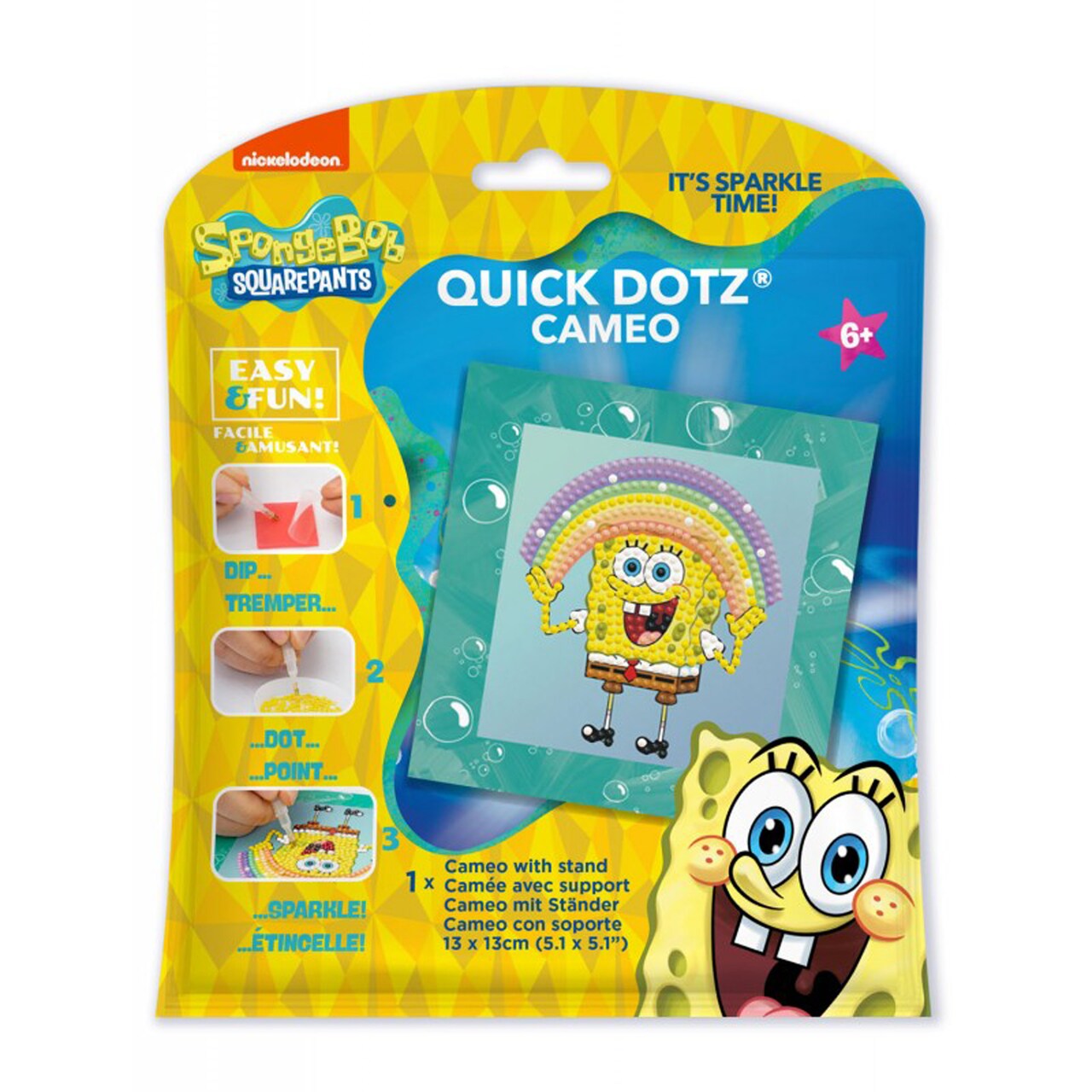Diamond Dotz SpongeBob - Rainbow Diamond Painting Kits for Adults - Diamond Art Kits a Relaxing Creative Craft Kit with Dotz Gems